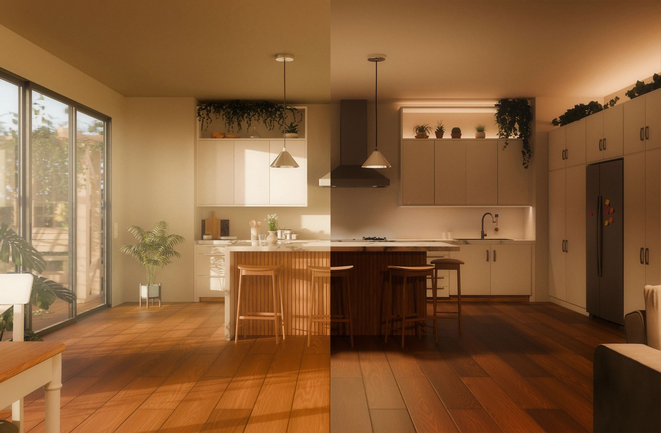 Built-in cabinetry interior